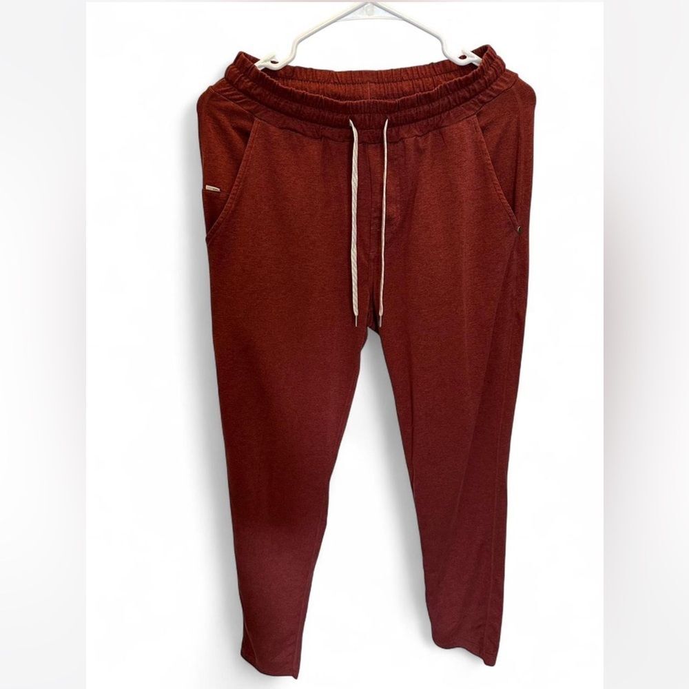 Vuori Ponto Performance Pant Burnt Orange XS - Picture 2 of 5